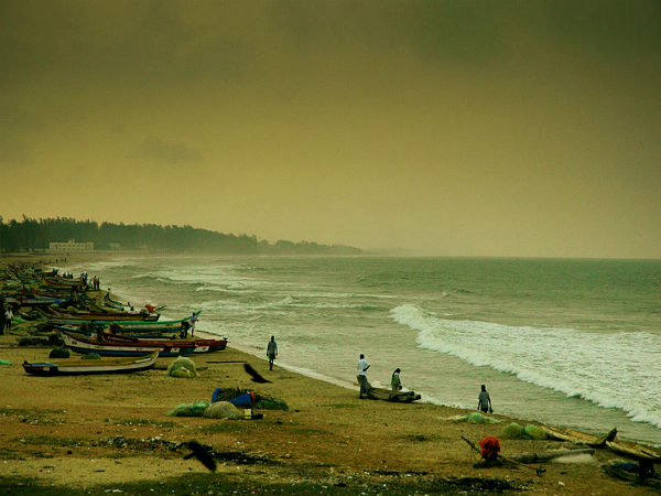 மாமல்லபுரம் கடற்கரை 