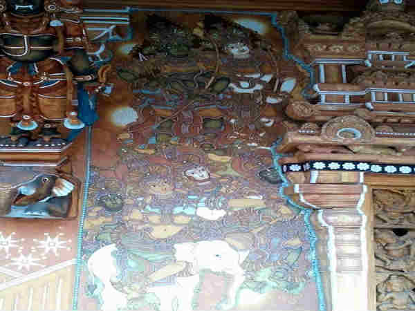 வைக்கம் கோயில் - புராண வரலாறு: