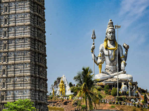 முருதேஸ்வரர் கோயில் கோபுரம்!! 