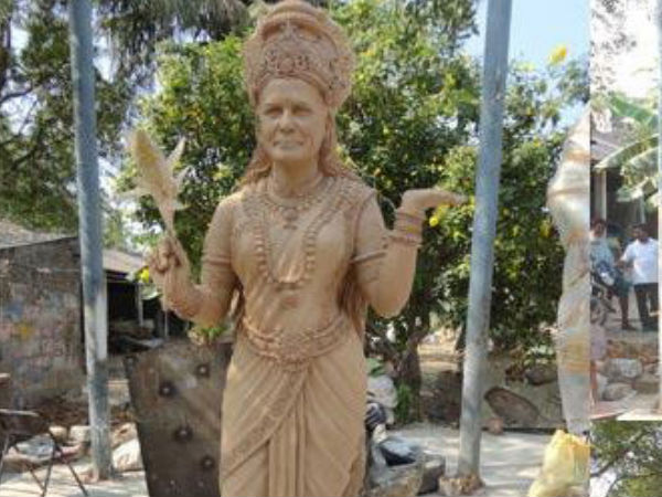 விஜயவாடாவில் சோனியா கோயில் விஜயவாடாவில் சோனியா கோயில்