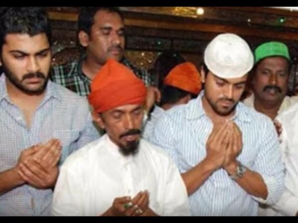 காவி உடையில் காட்சி