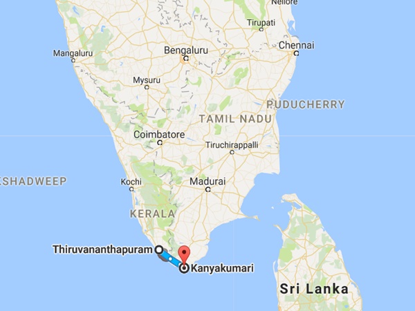 திருவனந்தபுரத்திலிருந்து திருவனந்தபுரத்திலிருந்து