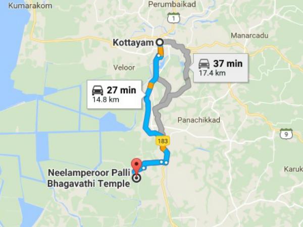 நீலாம்பேரூர் பள்ளி பகவதி அம்மன் கோயில்