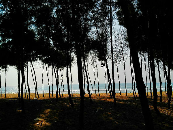  குறைவாக வந்து செல்லும் அழகிய சந்திரபாகா கடற்கரை: