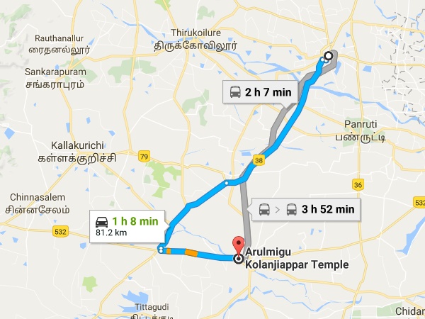 கொளஞ்சியப்பர் கோயிலுக்கு எப்படி செல்லலாம்? கொளஞ்சியப்பர் கோயிலுக்கு எப்படி செல்லலாம்?
