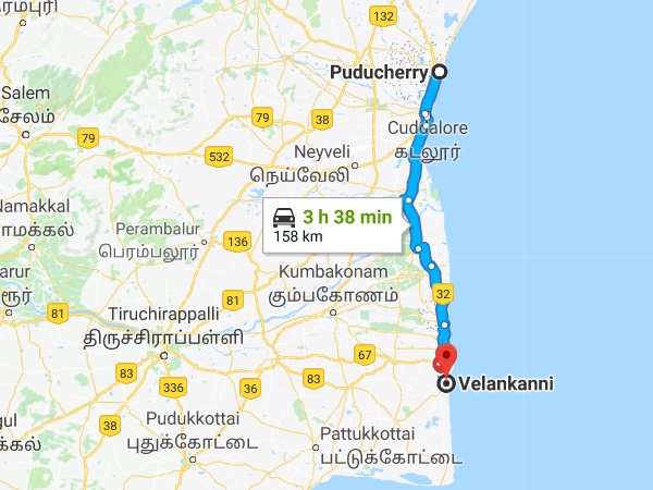 பாண்டிச்சேரி - வேளாங்கன்னி பாண்டிச்சேரி - வேளாங்கன்னி