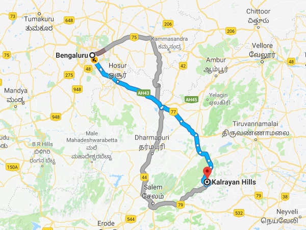 கல்ராயன் மலை எளிய வழி 