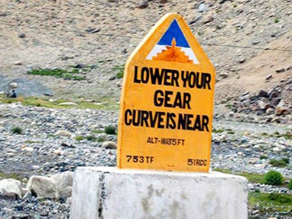 1. LOWER YOUR GEAR CURVE IS NEAR 1. LOWER YOUR GEAR CURVE IS NEAR