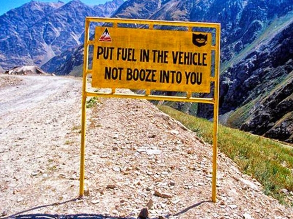 17. PUT FUEL IN THE VEHICLE NOT BOOZE INTO YOU 17. PUT FUEL IN THE VEHICLE NOT BOOZE INTO YOU