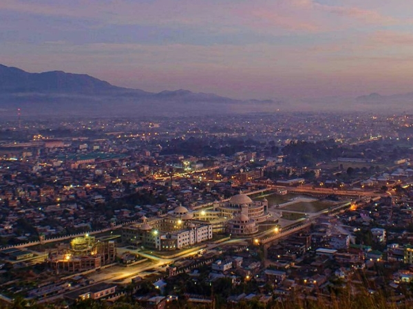 பசுமையான மலைகள்