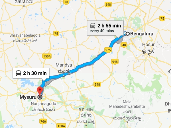 பெங்களுரு - மைசூர்: பெங்களுரு - மைசூர்: