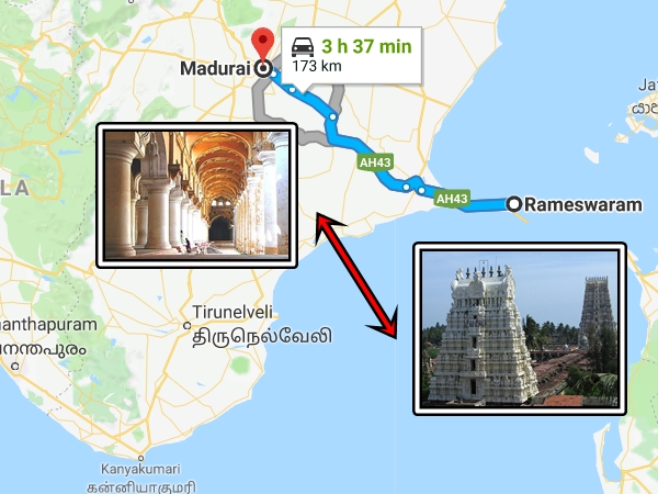 ராமேஸ்வரம் - மதுரை