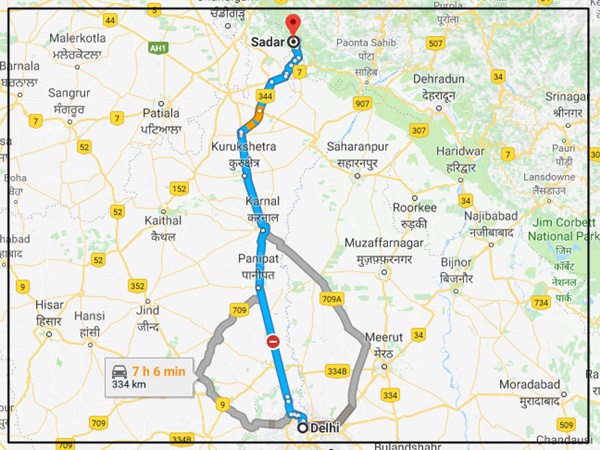 சாடர் ட்ரக்கிங் பாய்ன்ட்