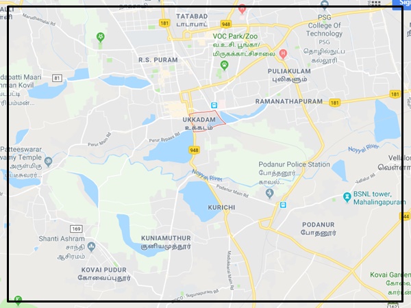 கோட்டை மேட்டின் சுற்றுவட்டாரம்