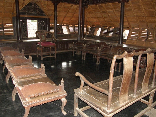 மாளிகையின் உட்புறத் தோற்றம்