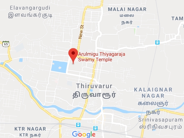 திருவாரூரில் தியாகராஜர் கோவில்