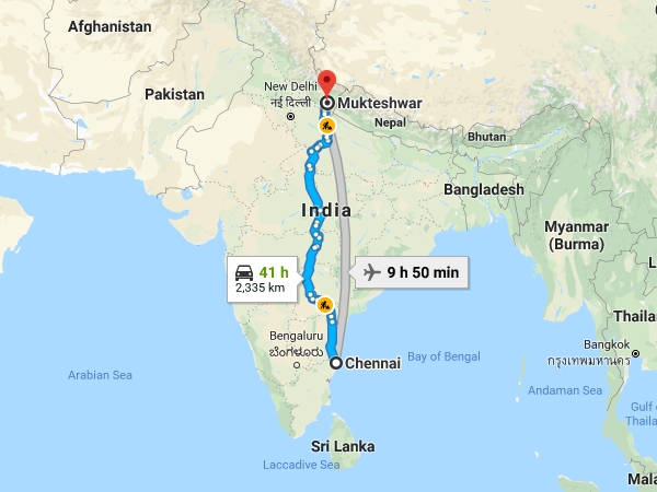 முக்தேஸ்வருக்கு எப்படி செல்வது முக்தேஸ்வருக்கு எப்படி செல்வது