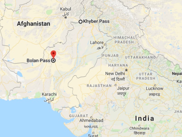  கைபர் போலன் கணவாய்கள் இந்தியாவில் உள்ளதா?