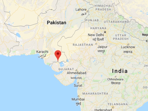  புஜ் நகர வரைபடம்