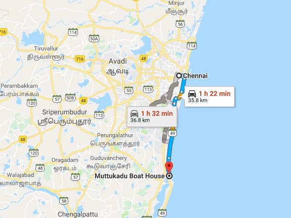 முட்டுக்காடு படகு சவாரி