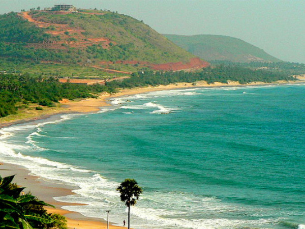 அழகான ருஷிகொண்டா கடற்கரை அழகான ருஷிகொண்டா கடற்கரை