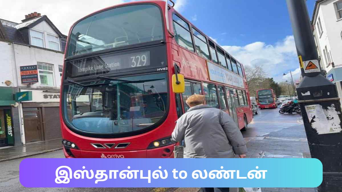 World’s longest bus journey, Istanbul, London
