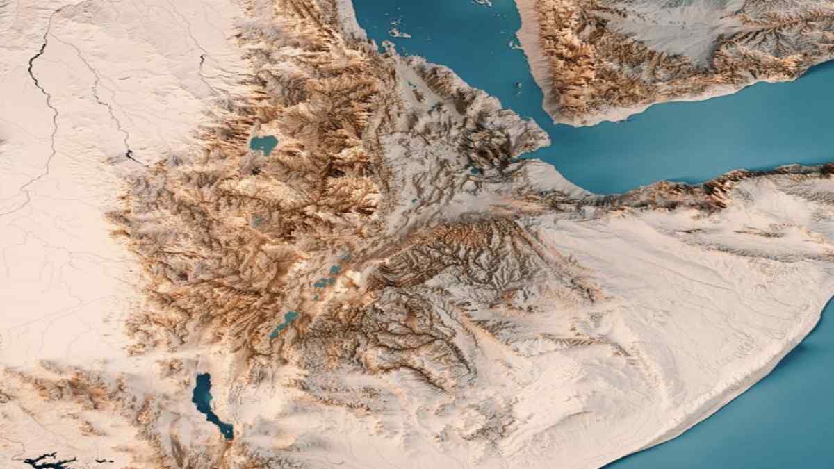 Africa is splitting into two, Africa