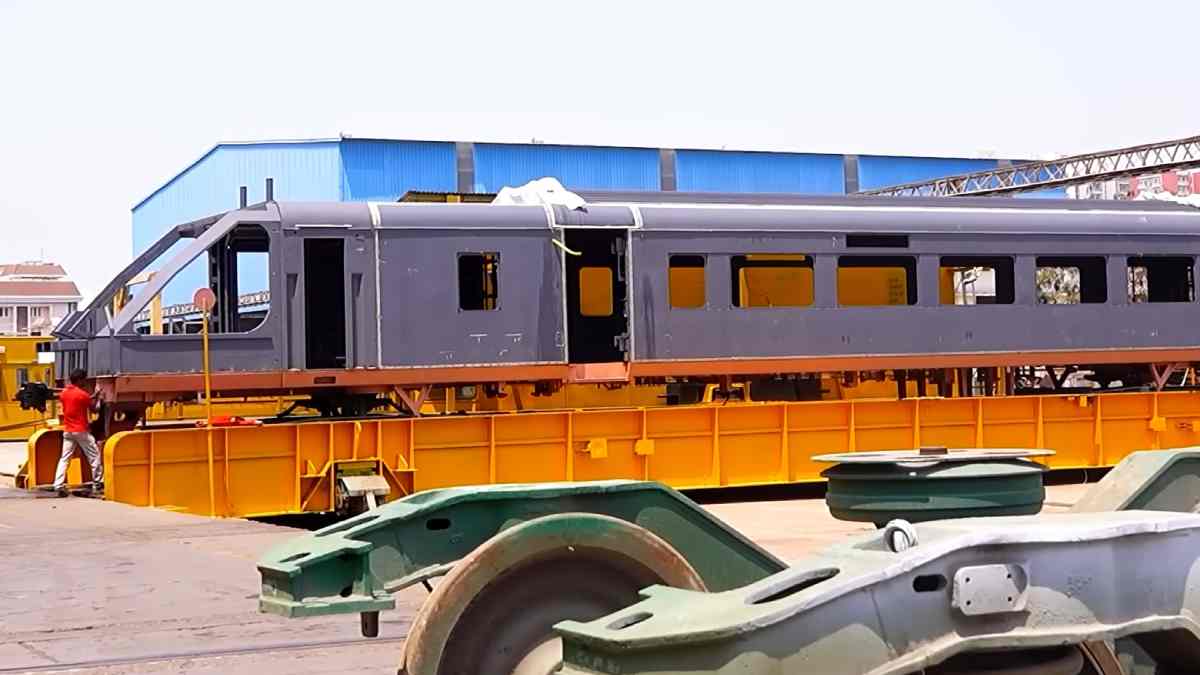Making of Vande Bharat in Chennai Making of Vande Bharat in Chennai