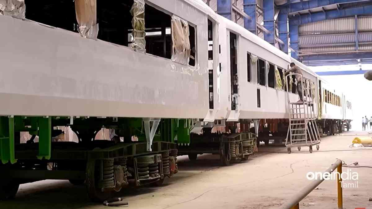 Making of Vande Bharat in Chennai Making of Vande Bharat in Chennai
