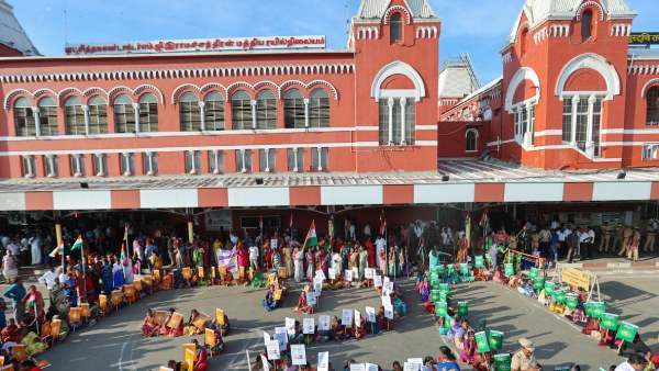 smart railway stations in tamil nadu