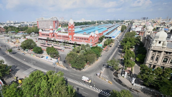 Chennai is reconstructing damaged roads Chennai is reconstructing damaged roads