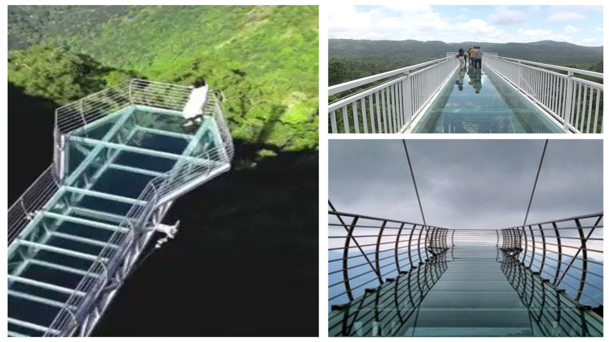 ஆந்​திர மாநிலம் விசாகப்​பட்​டினத்​தில் மிக நீள​மான கண்​ணாடி நடை​பாலம்….