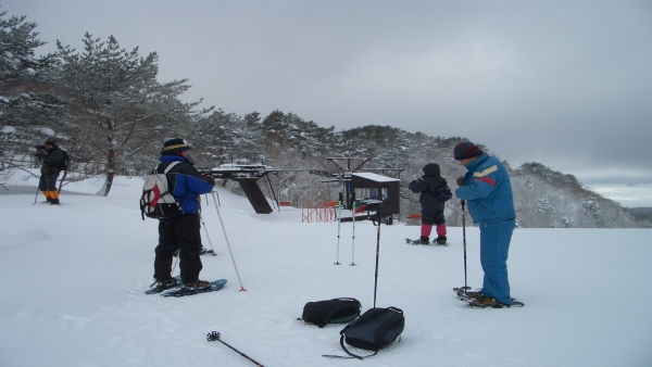 Snow trekking