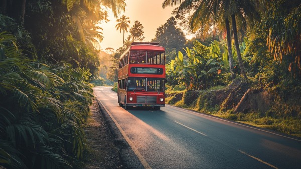 double decker bus to Munnar