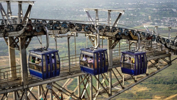 Best places to enjoy ropeway ride in India Best places to enjoy ropeway ride in India