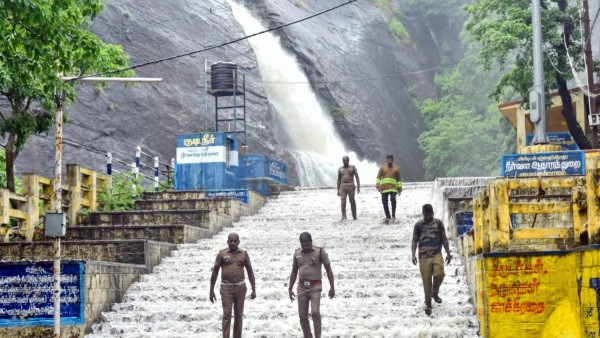 Courtallam waterfall