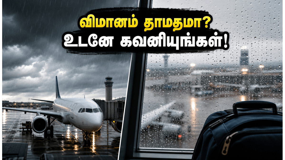 சென்னை - மும்பை விமானப் பயணம்: கனமழையால் கடும் பாதிப்பு.. பயணிகள் கவனத்திற்கு முக்கிய அறிவிப்பு இதோ!