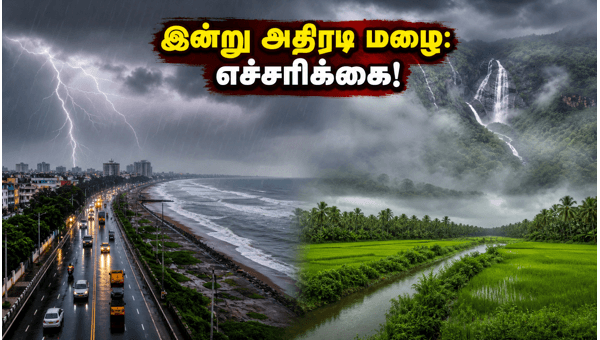 Tamil Nadu Weather Update: Heavy Rain Alert for Chennai and Districts Today - Travel Precautions Tamil Nadu Weather Update: Heavy Rain Alert for Chennai and Districts Today - Travel Precautions