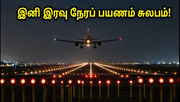 Chennai Airport Runway 30 Upgrade: New LED Lighting System to Reduce Night Flight Delays in 2026 Chennai Airport Runway 30 Upgrade: New LED Lighting System to Reduce Night Flight Delays in 2026