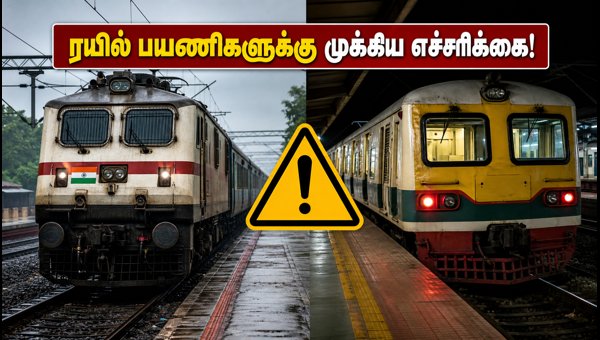 Chennai Train Schedule Changes August 2026: Cholan Express Diversion and EMU Cancellations Update Chennai Train Schedule Changes August 2026: Cholan Express Diversion and EMU Cancellations Update