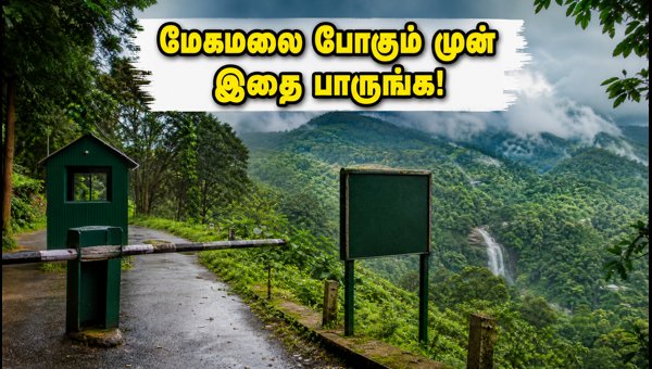 Meghamalai Travel Restrictions 2026: Checkpost Timings and Safety Guidelines for August 24 Meghamalai Travel Restrictions 2026: Checkpost Timings and Safety Guidelines for August 24