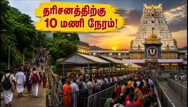 Tirupati Darshan Status Today: August 25, 2026 - Waiting Time and TTD Updates for Pilgrims Tirupati Darshan Status Today: August 25, 2026 - Waiting Time and TTD Updates for Pilgrims