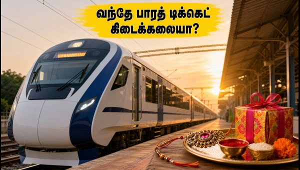 Vande Bharat Ticket Booking Tips: How to Get Confirmed Seats for Raksha Bandhan 2026 Travel Vande Bharat Ticket Booking Tips: How to Get Confirmed Seats for Raksha Bandhan 2026 Travel