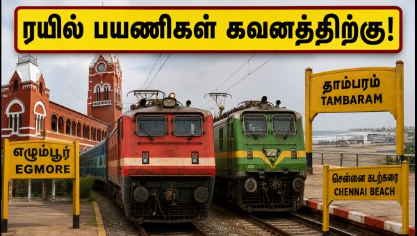 Chennai Egmore Station Renovation 2026: Train Schedule Changes and New Boarding Points