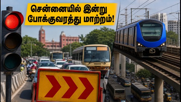 Chennai Traffic Diversions Today: George Town Road Closures and Metro Travel Tips for September 13, 2026 Chennai Traffic Diversions Today: George Town Road Closures and Metro Travel Tips for September 13, 2026