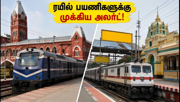 Chennai Train Service Changes Today: Egmore, Tambaram, and Mambalam Updates for September 2026 Chennai Train Service Changes Today: Egmore, Tambaram, and Mambalam Updates for September 2026