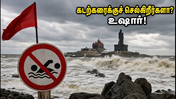 Kanyakumari Swell Surge Warning: Coastal Alert for Tourists and Fishermen (September 2026) Kanyakumari Swell Surge Warning: Coastal Alert for Tourists and Fishermen (September 2026)