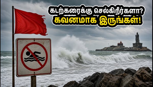 South Tamil Nadu Sea Surge Warning: Travel Advisory for Ramanathapuram and Kanyakumari Beaches (2026)