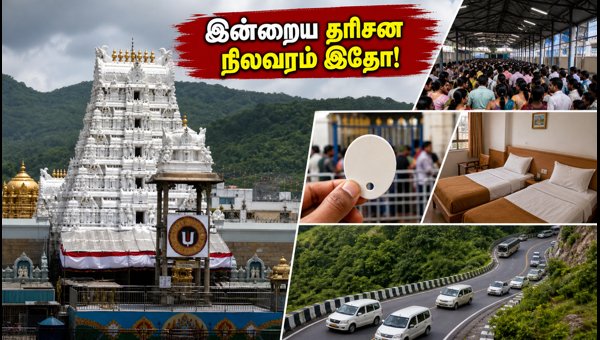 Tirupati Darshan Today: SSD Token Status, Waiting Time, and Travel Updates for September 2026 Tirupati Darshan Today: SSD Token Status, Waiting Time, and Travel Updates for September 2026