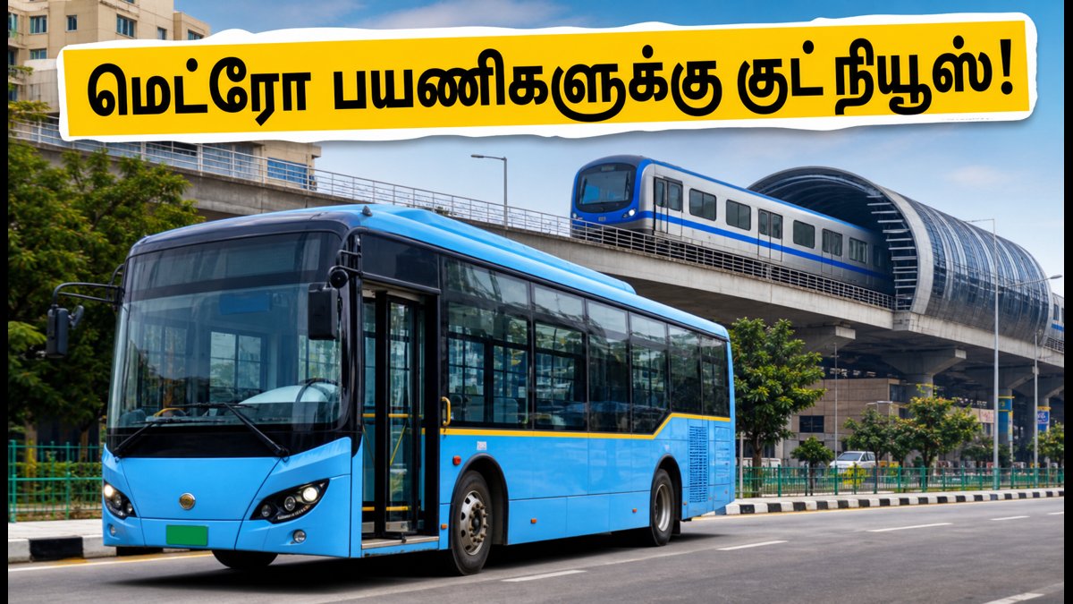 சென்னை மெட்ரோ Phase-2: பூந்தமல்லி - வடபழனி வழித்தடத்தில் 220 மின்சார பேருந்துகள்! பயணிகளுக்கு என்ன லாபம்?